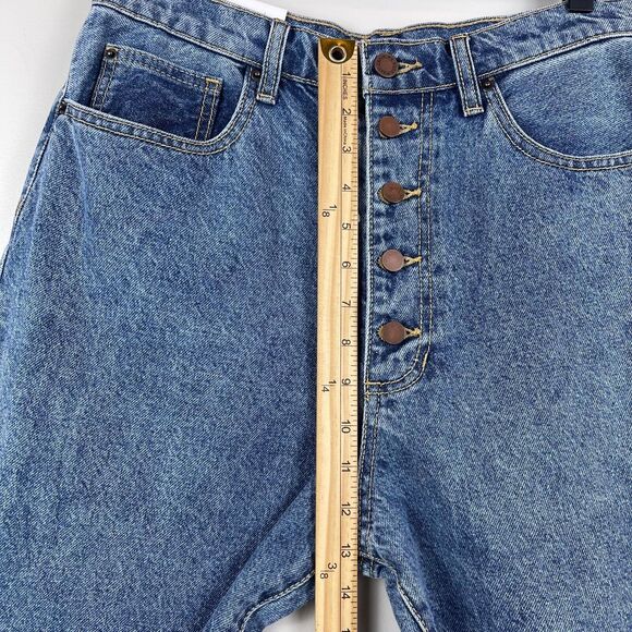 WeWoreWhat Jeans Women 30 Blue Denim The Danielle High Rise Vintage Straight NWT - Picture 11 of 11